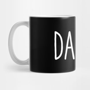 Daddy heart gift birthday family love Mug